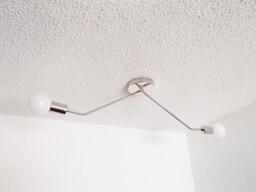 Flush Mount Ceiling Light - Twin Arm Dining Room Modern Minimalist Bathroom Hallway Kitchen Ul Listed