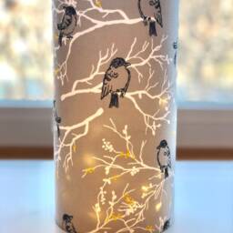 Bird Lamp, Modern Luminary Nightlight, Led Fairy String Lights, Nursery Accent Light - thumbnail 3