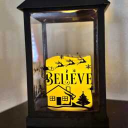 Christmas Holiday Season Personalized Night Light Lantern - thumbnail 2