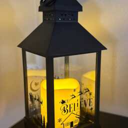 Christmas Holiday Season Personalized Night Light Lantern - thumbnail 3