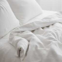 Soft Washed Linen Duvet Cover, King, Queen, Twin Options, Natural Comforter Handcrafted White Bedding, Bedroom Gift - thumbnail 3