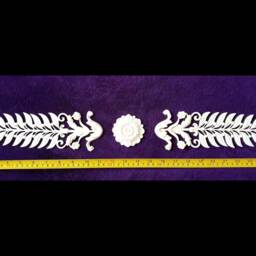 Gilt Or White French Empire Napoleon Victorian Style Decorative Wall Furniture Moulding Pediment Frame Plastic Decoration - thumbnail 4