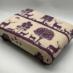 The Amelia Footrest - Voyage Maison Cairngorms in Damson - thumbnail 4