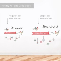 Holiday Extension Kit - Large Fabric Wall Decal Evergreen Mej - thumbnail 3