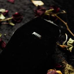 Til Death Black Coffin Plaque/Ornate Gothic Wall Decor Witchy Home Unusual Goth Valentines Gift Alternative Wedding - thumbnail 4