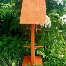 Oriole Bird Feeder, Bird Watching, Hanging Oriole Double Sided Orange Feeder - thumbnail 3