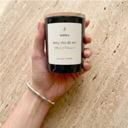 Personalised Maid Of Honour Proposal Candle Gift, Will You Be My Honor Custom Moh - thumbnail 3