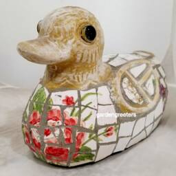 Mosaic Goose Duck Decoy Statue Decoy-Bt - thumbnail 2