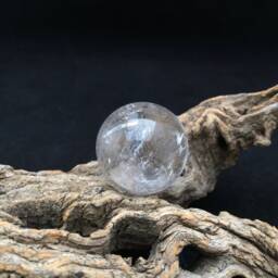 Palm Size Beauty Polished Quartz Crystal Sphere - 1-3 - thumbnail 3