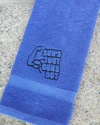 New Suns Out Sweat Towel, Gym Sports Funny Gifts