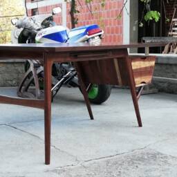 Desk With Trapezoid Drawers - thumbnail 3