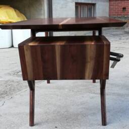 Desk With Trapezoid Drawers - thumbnail 2