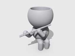 "Plant Pot Plant Succulent Planter Airplant Holder ""Wee Jimmy Have A Plant" - thumbnail 1