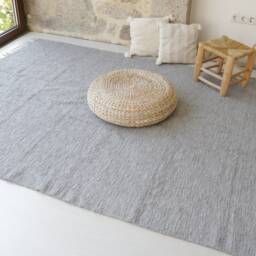 Large Gray Rug 5.5x7.8 Feet, Area Rug, Living Room Bedroom Kids Grauer Gro??er Teppich, Contemporary Home Decoration - thumbnail 2