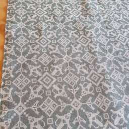 Grey & White Fabric To Be Made Into A Roman Blind Up 146cm Wide X 158cm Drop - thumbnail 3