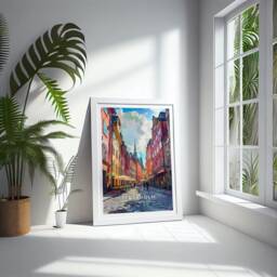 stockholm Travel Print - Sweden, Poster, Home Decor, Gift Or Canvas - thumbnail 2