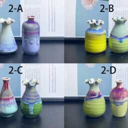 Unique Miniature Vase Desk Decor Gifts For Mom, Cute Mini Mommy Pot Handmade Tiny Pottery, Keepsake Small Flower Gift Her - thumbnail 3