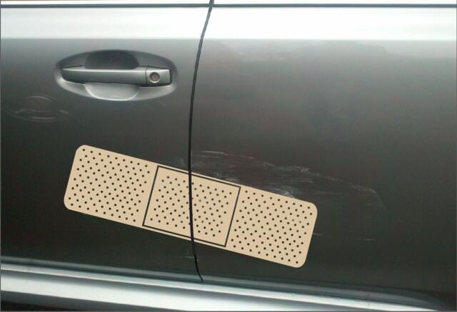 Bandage Vinyl Decal - Car Scratch Cover-Up, Wall Decor - image 1
