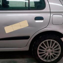 Bandage Vinyl Decal - Car Scratch Cover-Up, Wall Decor - thumbnail 2