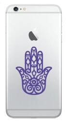 Hamsa Hand Wall Art Vinyl Decal Of Fatima New Age Spiritual - thumbnail 3