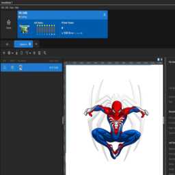 Spiderman Jumping Vinyl Wall Decal, Animated Artgerm Style Sticker - thumbnail 4