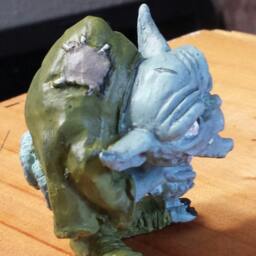 Troll Statue, Garden Decor, Fairy Doors, For Fairy Gardens - thumbnail 3