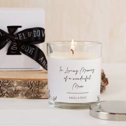 Remembrance Candle - in Loving Memory Of Mum, Sympathy Gift - thumbnail 1