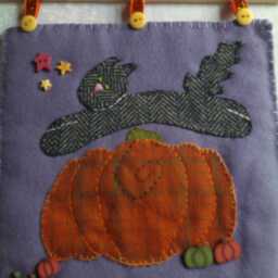 Hip Hop Black Cat Wall Hanging - thumbnail 2