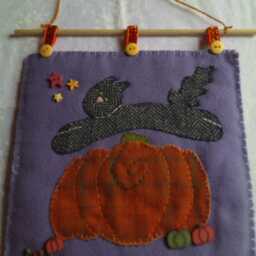 Hip Hop Black Cat Wall Hanging - thumbnail 3