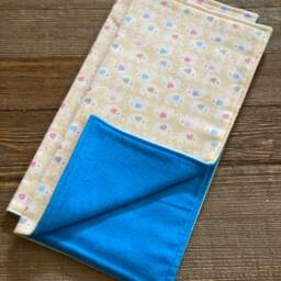 Mini Elephants Lovey Blanket Soft Cotton Flannel Security Blanket For Baby Shower - thumbnail 4