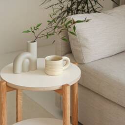 Any Side Table - Round - End Table Side Nightstand Night - thumbnail 2