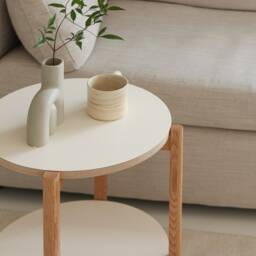 Any Side Table - Round - End Table Side Nightstand Night - thumbnail 3