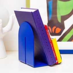 Walsall Steel Bookstand - Industrial Bookends, Cookbook Stand Designed & Made in England - thumbnail 1