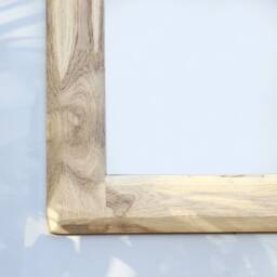 Reclaimed Teak Wood Mirror Frame Home Decor - thumbnail 3