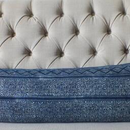 Throw Pillow Cover Indigo Navy Blue Cushion Case Decorative Handmade Ethnic Hmong Textile Cushions - thumbnail 2