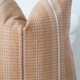 Brown Tribal Hemp Hand Woven Natural Dye Color Hmong Lumbar Pillow Cover - thumbnail 2