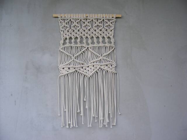 Macrame Wall Hanging, Decor, Macrame, Woven Tapestries, Boho Macrame Panno - image 1
