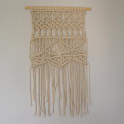 Macrame Wall Hanging, Decor, Macrame, Woven Tapestries, Boho Macrame Panno - thumbnail 3