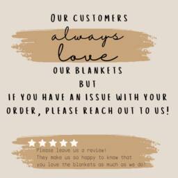 Adult Minky Blanket, Blue Soft Blanket Adult, Plush - thumbnail 4