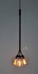 3 Beer Mug Cluster Pendant Light. Chandelier - thumbnail 1