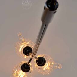3 Beer Mug Cluster Pendant Light. Chandelier - thumbnail 3