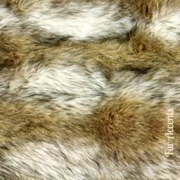 Faux Fur Coyote Pelt - Plush Usa Made, Shelf Decor - thumbnail 2