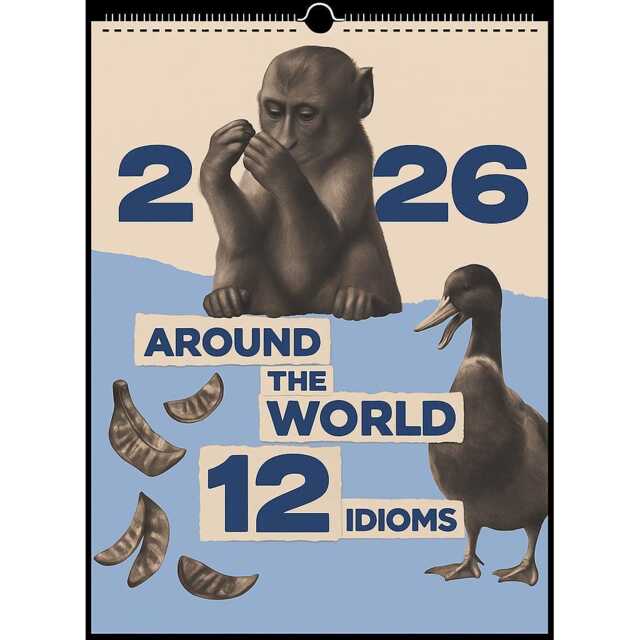 Idioms From Around The World Calendar - Languages & Culture 2026 - image 1