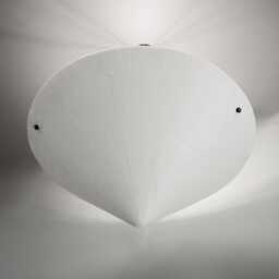 Large Plaster & Bronze Conicle Chandelier Pendant Light - thumbnail 3