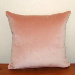 Made To Order Rosewater Pink Luxury Velvet Cushion Cover - thumbnail 1