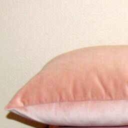 Made To Order Rosewater Pink Luxury Velvet Cushion Cover - thumbnail 2