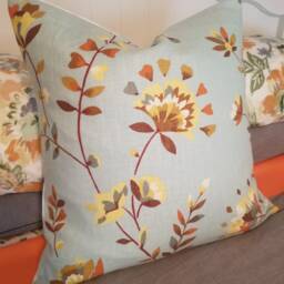 Linen Blend.fall Floral.summer Pillow Covers.toss Pillows.throw Pillows.cushion Covers.slipcovers.home Decor.fall Decor Accents - thumbnail 2