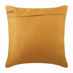 "Decorative Pintucks, Textured, Striped Mustard Yellow Pillow Case 24""x24""/26""x26" - thumbnail 3