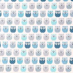 Lampshade - Pendant Light With Blue Owl Motifs, Decorative Gift Idea For Christmas, Birthday, Or Baby Room - thumbnail 4