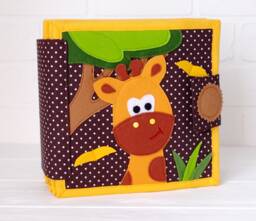 Custom Felt Quiet Book Montessori Activity Book For Toddlers